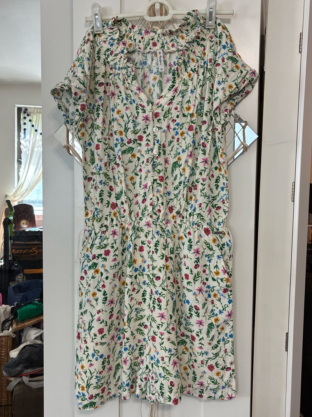 Pepe Jeans Floral Romper XS